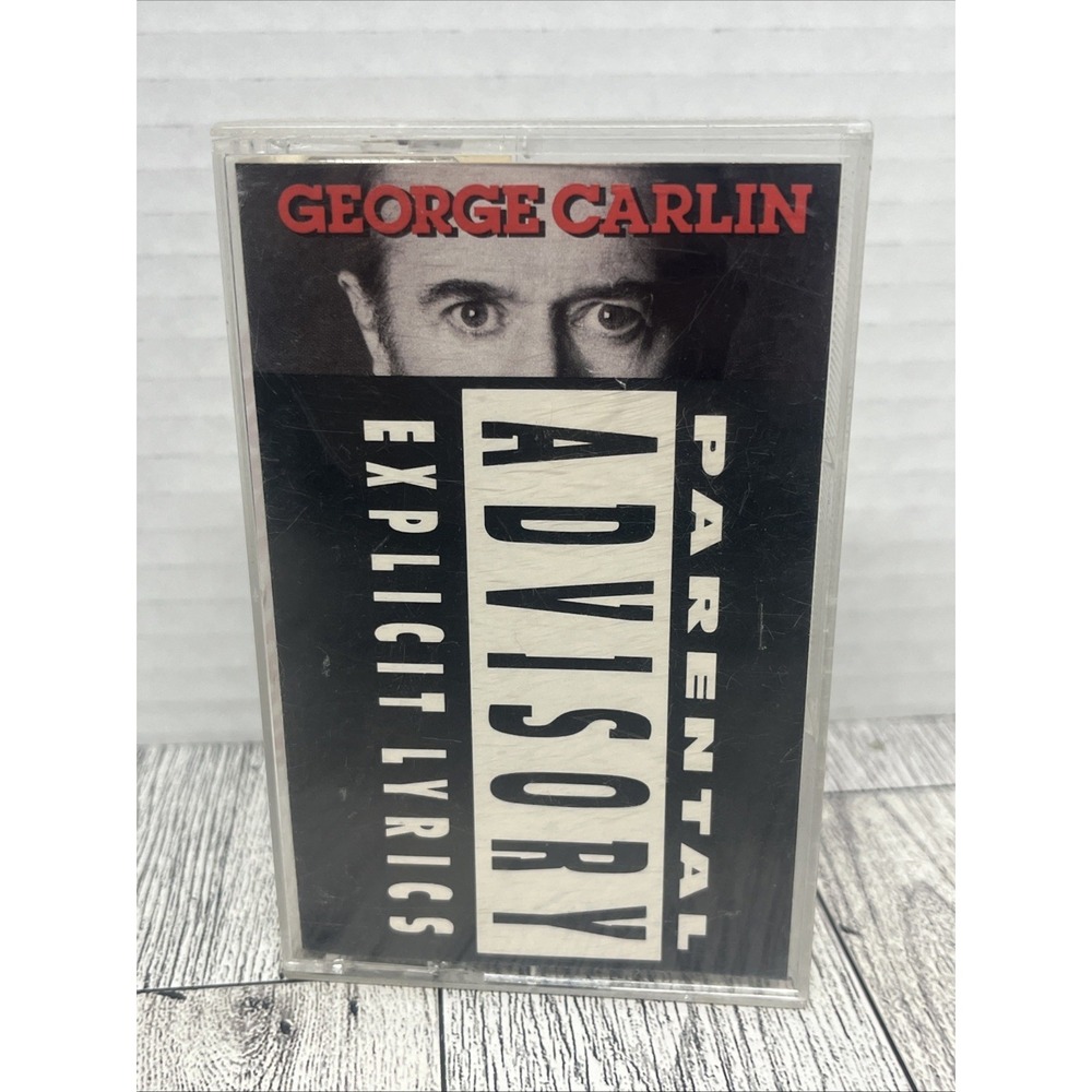Parental Advisory-Explicit Lyr by George Carlin (Cassette, 1991)